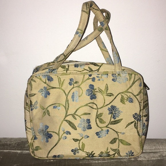 kate spade Bags Kate Spade Rare 9s Vintage Embroidered Silk Purse